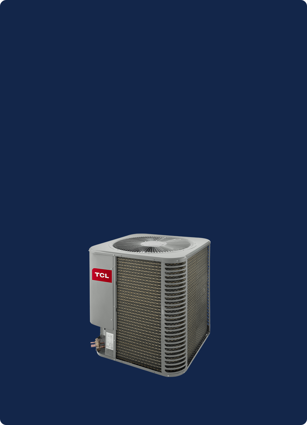 Imagem da condensadora mostrando sensores.